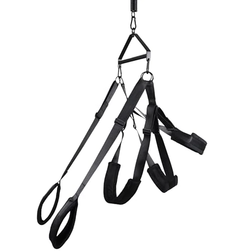 obaie Deluxe Love Sex Swing for Couples - Sexual Swing & Bondage Harness with Adjustable Restraints for Adult Bedroom Fun - Ideal for BDSM and Bondage, and Sex Toys - Sex Swings for Couples Ceiling