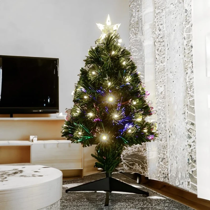 Glowster Christmas Light Indoor Outdoor Reindeer Sleigh Low Voltage IP44 Warm White 145cm Ideal for Decorating and Creating Festive Atmosphere