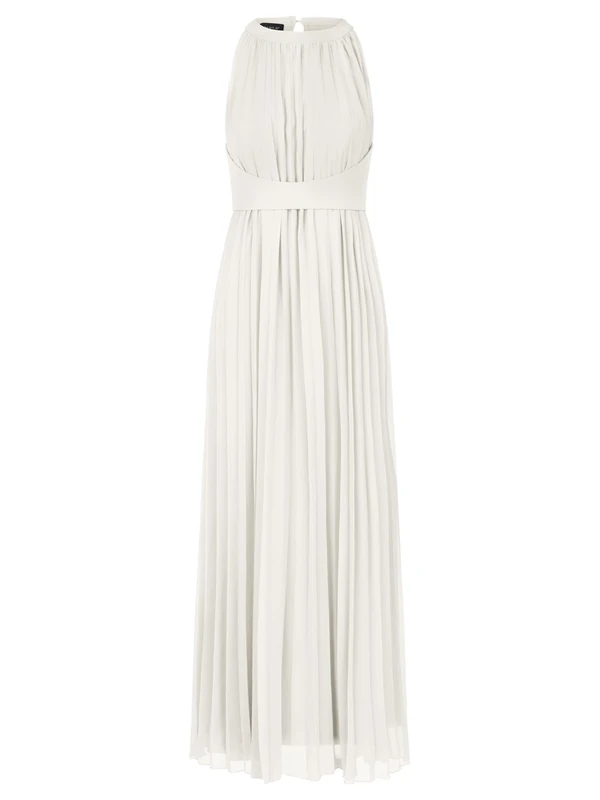 APART Fashion Women's Chiffonkleid Dress - Cream, Size 20