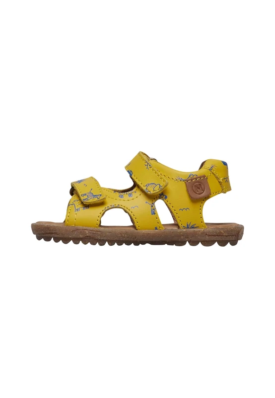 Naturino Sky Sandals, Giallo, 2 UK Child