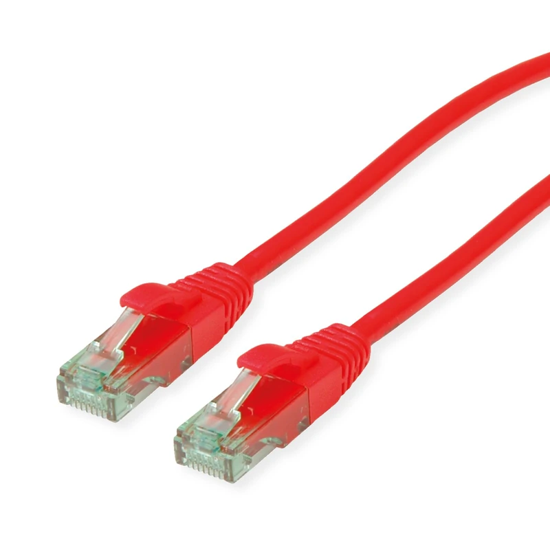 ROLINE RM Patch Cable Cat.6A UTP, red, 20 m