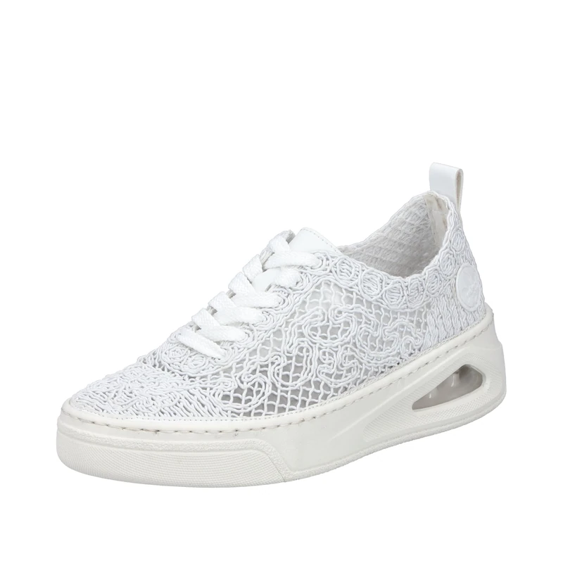 Rieker Women's N6409 Low Trainers, White 80, 5 UK