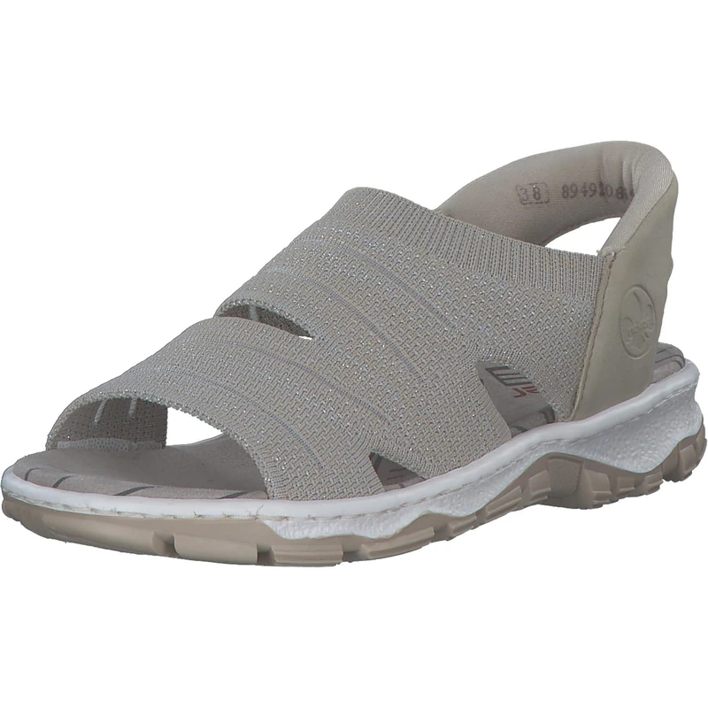 Rieker 68895-64 Womens Sandals Beige