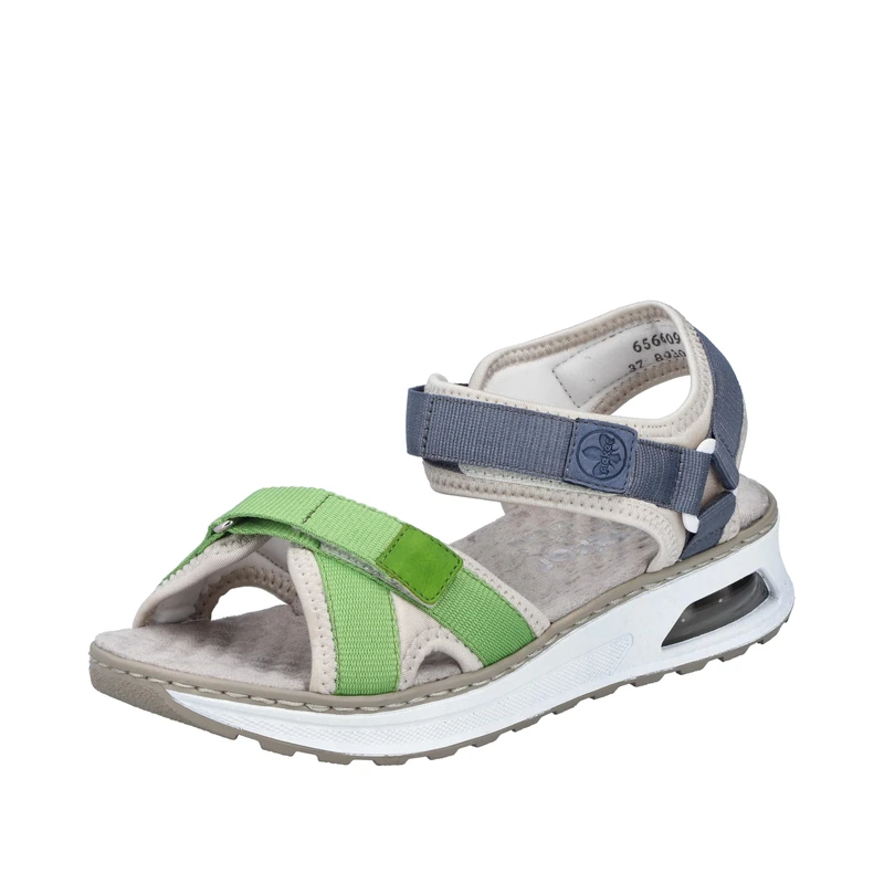 Rieker Women's 65660 Trekking Sandals, multicoloured, 6.5 UK