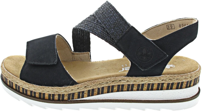 Rieker Sandal Blue, blue, 8 UK