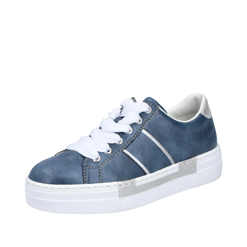 Rieker Women's N4902 Trainers, Blue 14, 6 UK