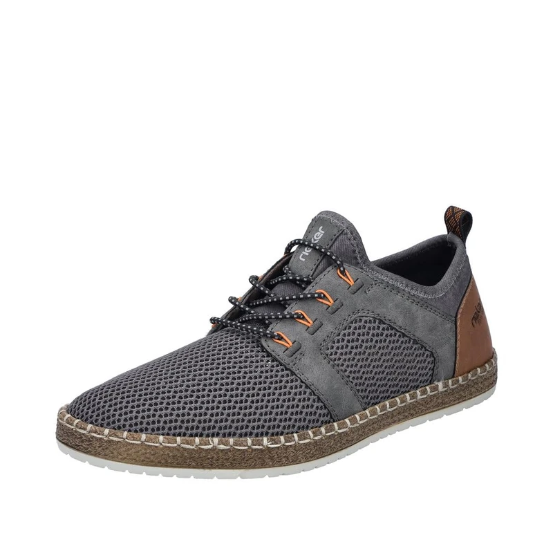 Rieker Men's B5252 Slippers, Gray, 7.5 UK