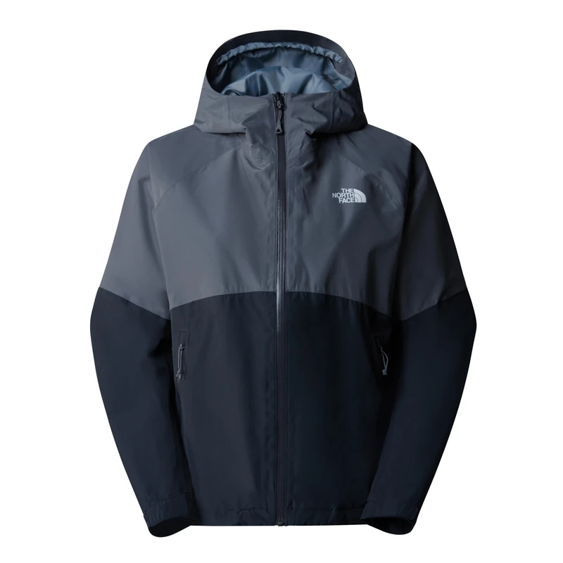 The North Face Women's Diablo Dynamic Zip-In Jacket, Smoked Pearl/Asphalt Gr, S
