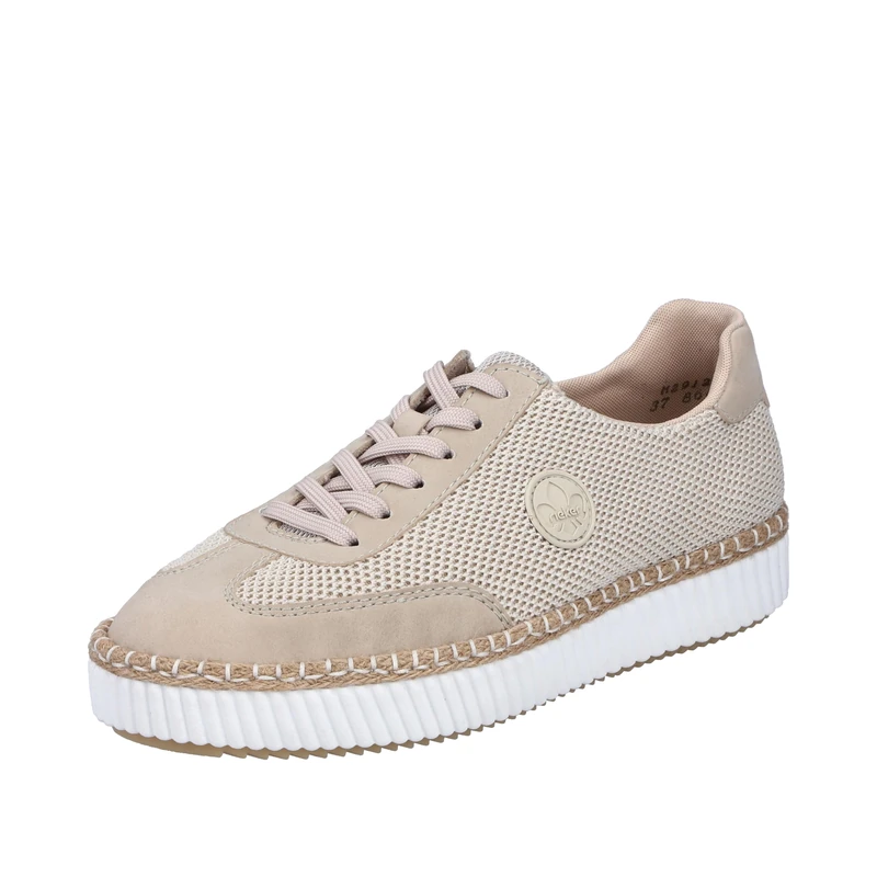 Rieker Women's M2912 Low Trainers, Beige, 6 UK