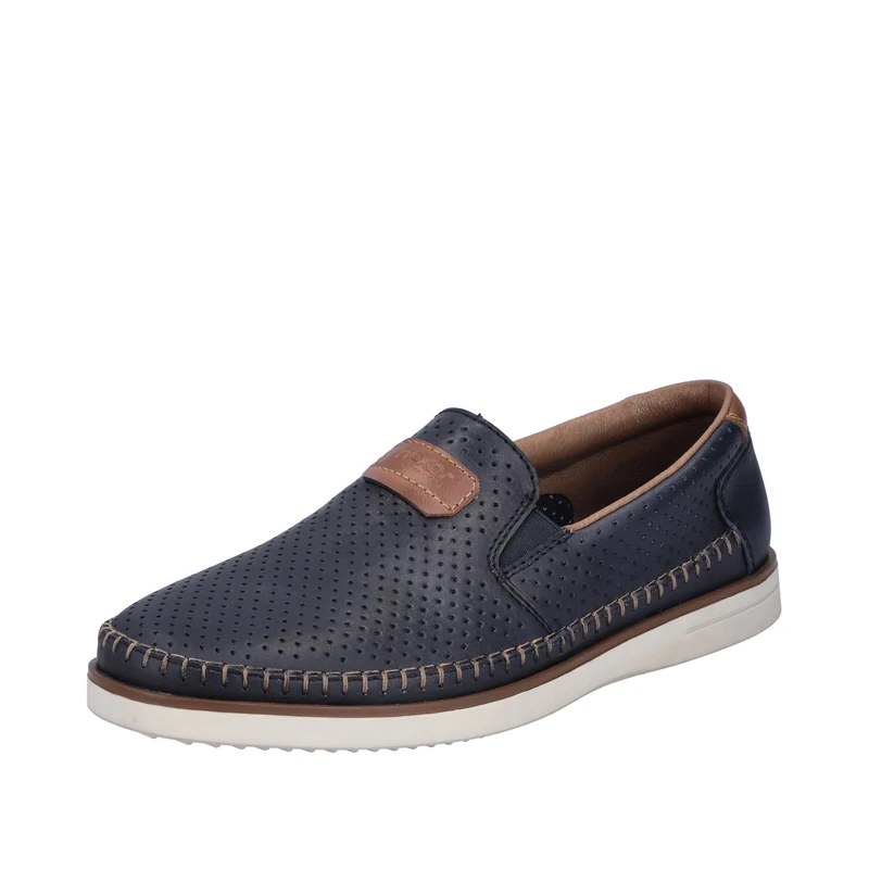 Rieker Men's Slippers in Brown, Blue, 9.5 UK