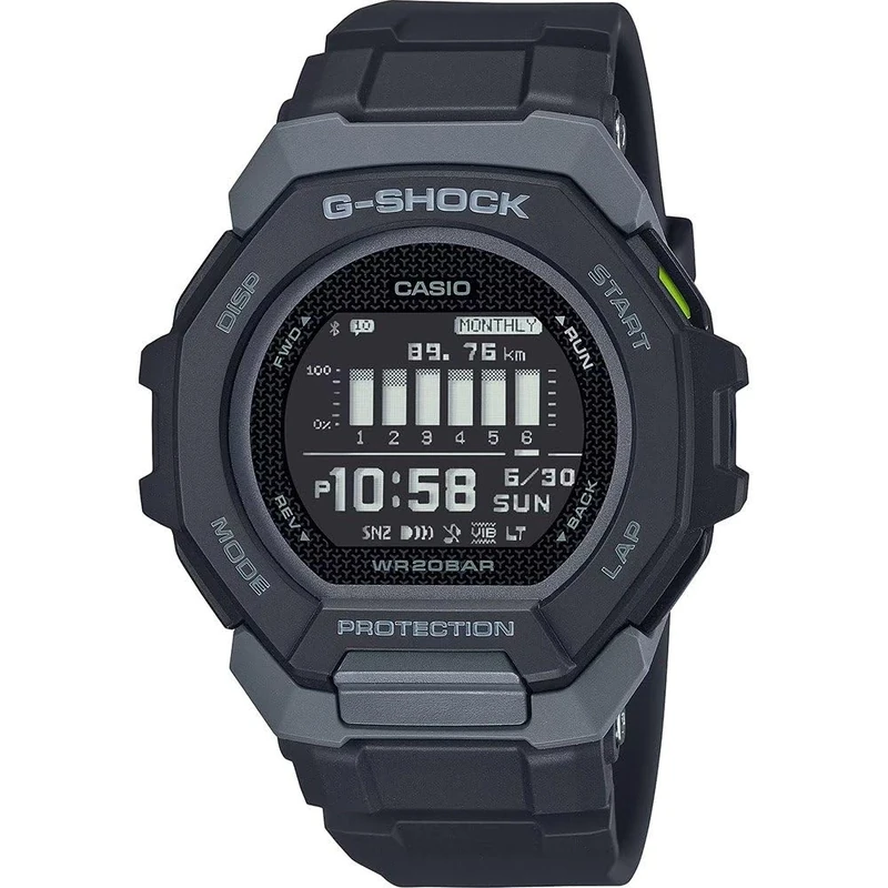 Casio Men Digital Quartz Watch G-Shock G-Squad