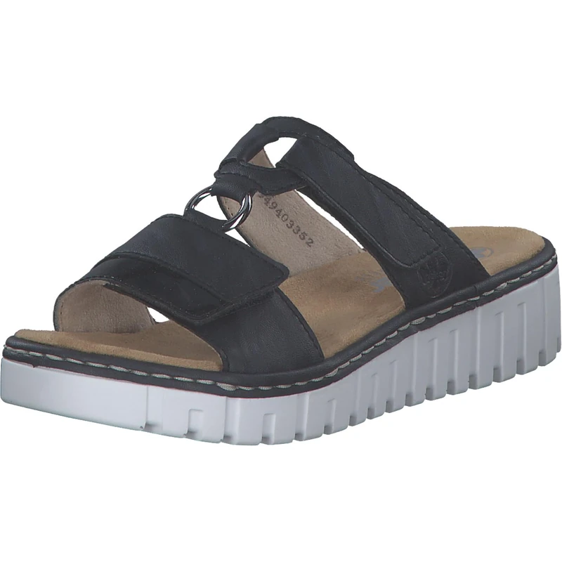 Rieker V1396-14 Womens Sandals Blue