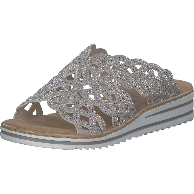 Rieker Women's V0689 Mules, Beige 63, 7.5 UK