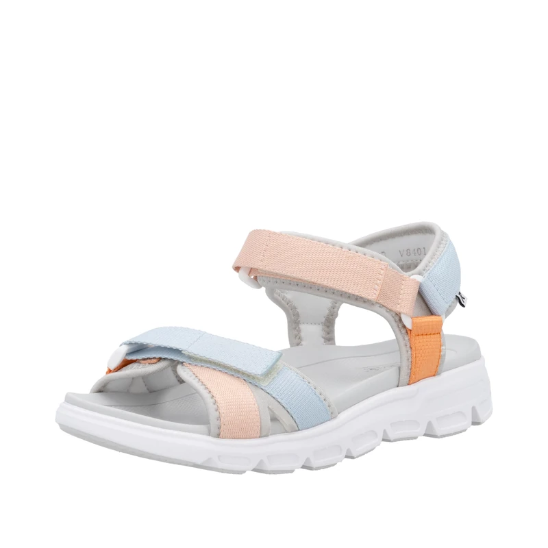 Rieker Women's V8401 Trekking Sandals, Multicoloured 92, 7.5 UK