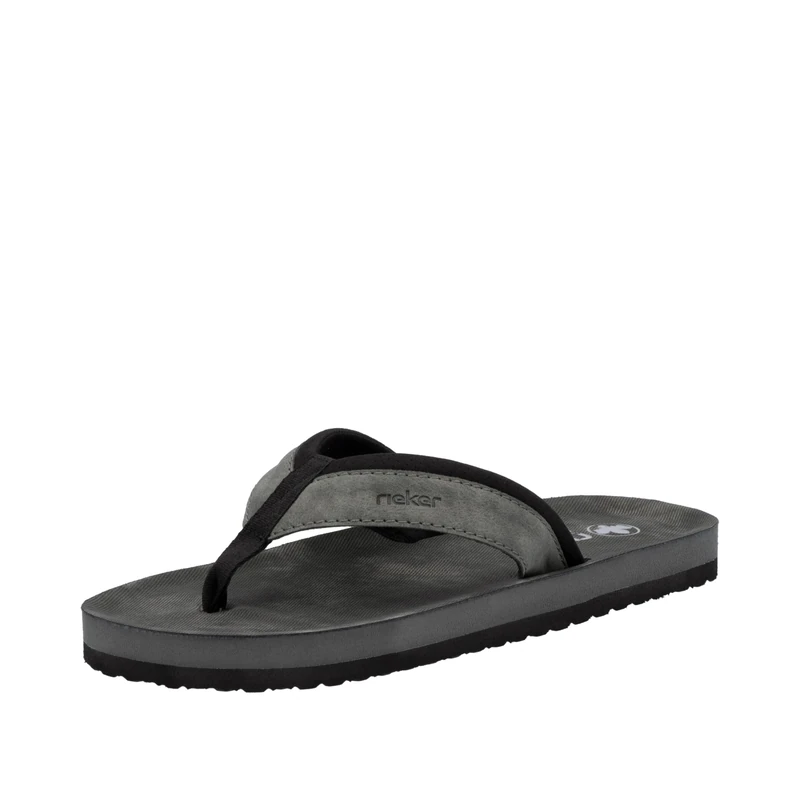 Rieker Men's 20151 Flip Flops, Gray, 9.5 UK