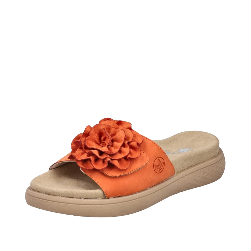 Rieker Women's Classic Sandals V1562, Women's Sandals (Orange, UK Footwear Size System, Adult, Women, Numeric, Medium, 8)