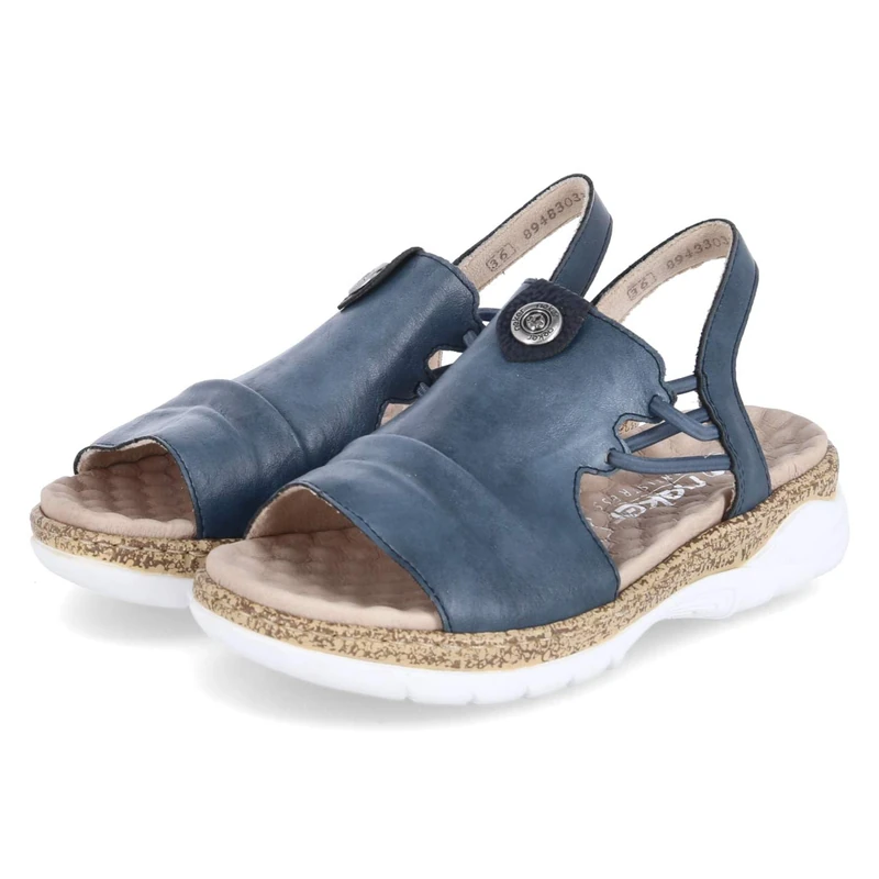 Rieker Women's Sandals in Blue, blue, 3.5 UK