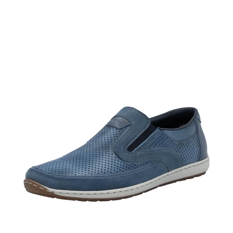 Rieker Men's Slippers in Brown, Blue, 11 UK