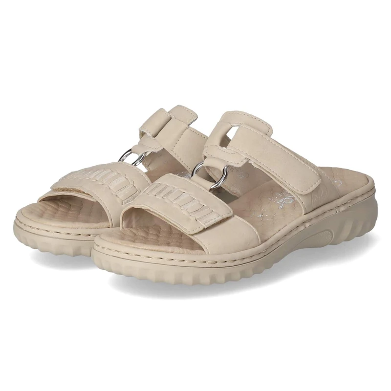 Rieker Women's 60481 Mules, Beige, 4 UK