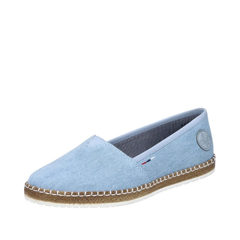 Rieker Women's Flats M2278, Women's Espadrilles, Blue, 4 UK
