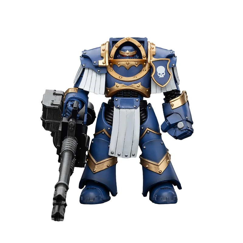 Warhammer 40k: Ultramarines Cataphractii Terminator Squad Terminator with Reaper Autocannon 1:18 Scale Action Figure