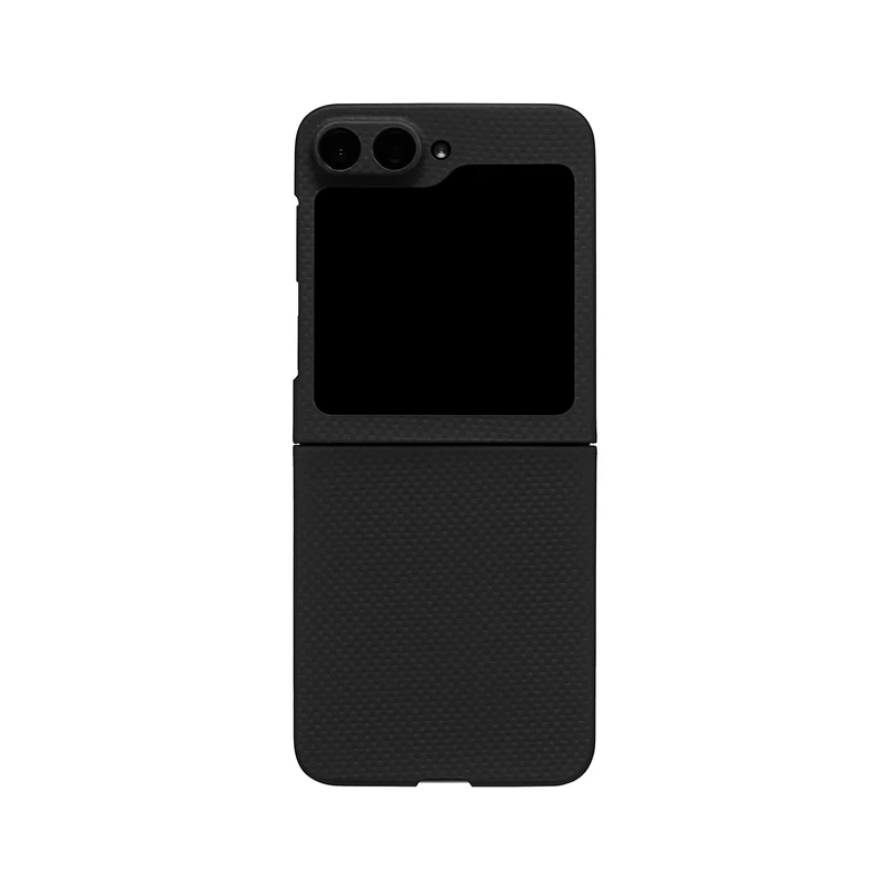 Latercase | Galaxy Z Flip 6 Case | Midnight | Durable Thin Phone Case | 0.6mm Aramid Fiber, Precision Lasercut, Full Camera Protection, Nonslip Matte Finish | Compatible with Galaxy Z Flip 6