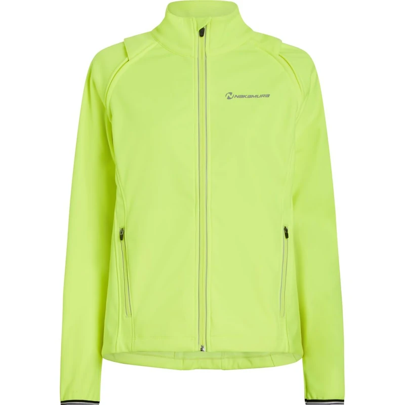 Nakamura Akrona WI Women's Cycling jacket, Yellow Light, 40