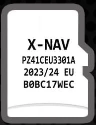 Micro SD Map GPS Navigation Europe 2023-2024 Compatible with Citroen C1 and Toyota Aygo - XNav - PZ41CEU3301A - B0BC17WEC