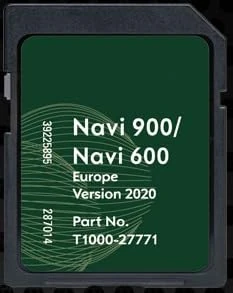 Europe 2020 GPS Navigation SD Card Compatible with Opel NAVI600 NAVI900