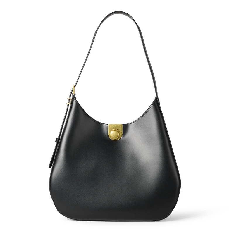 Amazon Essentials Women's Shoulder Bag, Black, One Size - Image 1