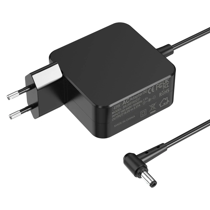 Asus Netzteil 45W Laptop Ladekabel für Asus Zenbook UX330 UX330U UX303U UX305 UX305C UX305F UX410U UX430 Vivobook 14 15 S14 S15 X540 X540U X541N Chromebook C200 C300 19V 2.37A Ladegerät 4.0 * 1.35mm