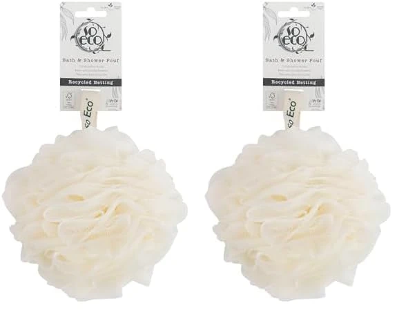 So Eco Bath and Shower Pouf (Pack of 2)