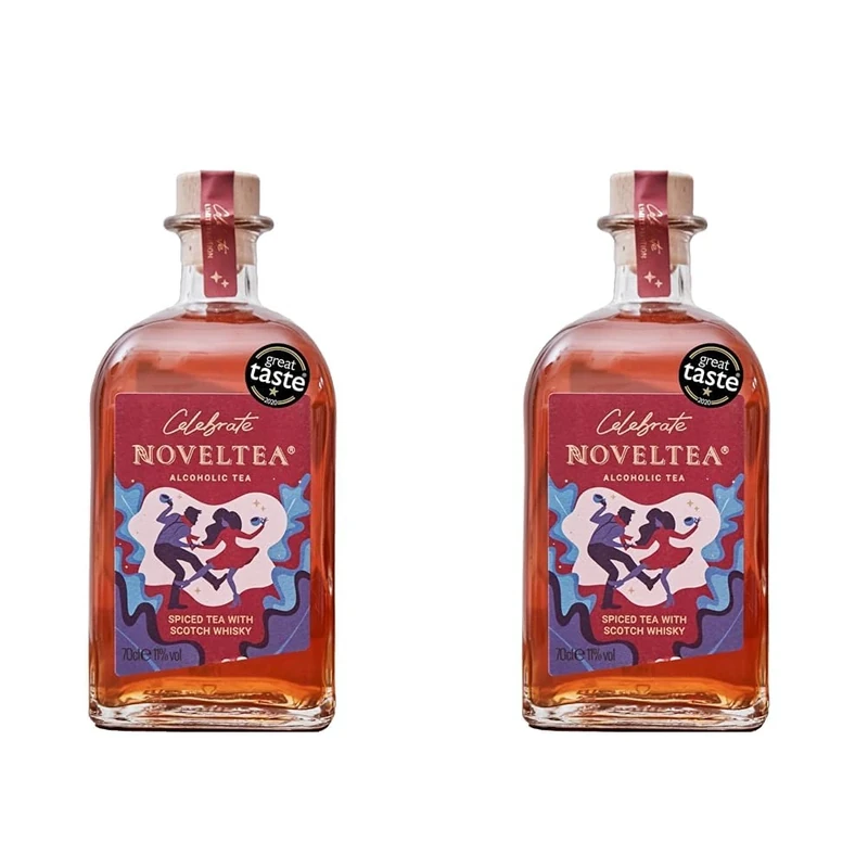 Celebrate by NOVELTEA - Limited Winter Edition - Spiced Tea with Scotch Whisky (Pack of 2)