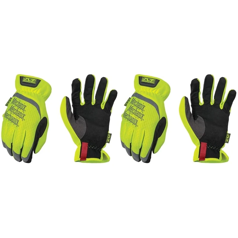 Mechanix Wear - Hi-Viz FastFit Gloves (Medium, Fluorescent Yellow) SFF-91-009 (Pack of 2)