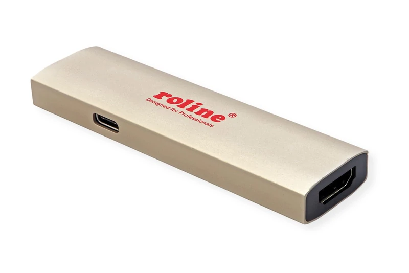 ROLINE Gold Adapter USB Type C - HDMI, BU/BU, PD (60W)