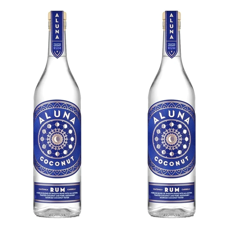 Aluna Coconut Rum 70cl (Pack of 2)