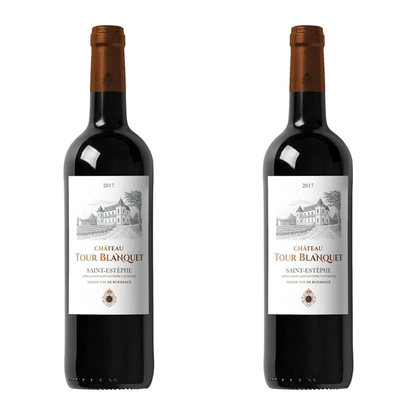 Château Tour Blanquet 2017, French Red Wine, 75cl (Pack of 2)