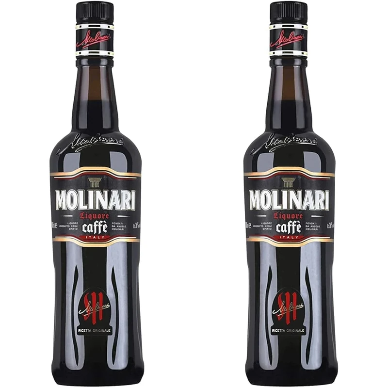 Molinari Caffe Liqueur 70cl (Pack of 2)