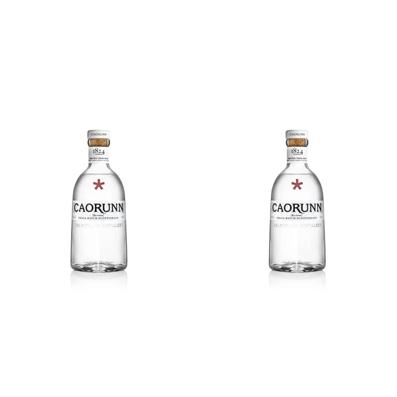 Caorunn Scottish Gin | 41.8% ABV I 70 cl | Handcrafted Premium Dry Gin | Distilled and Bottled at Balmanech Distillery | (Pack of 2)