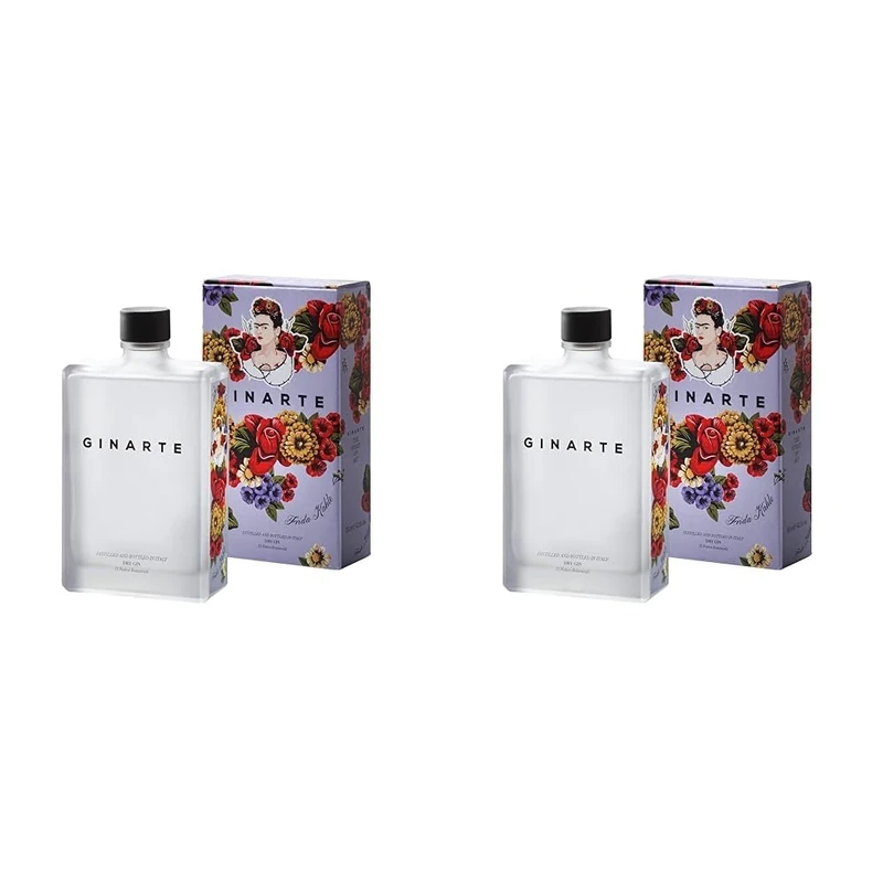 Ginarte Italian Dry Gin, Gift Box, 43.5% ABV, 500ml (Pack of 2) - Image 1