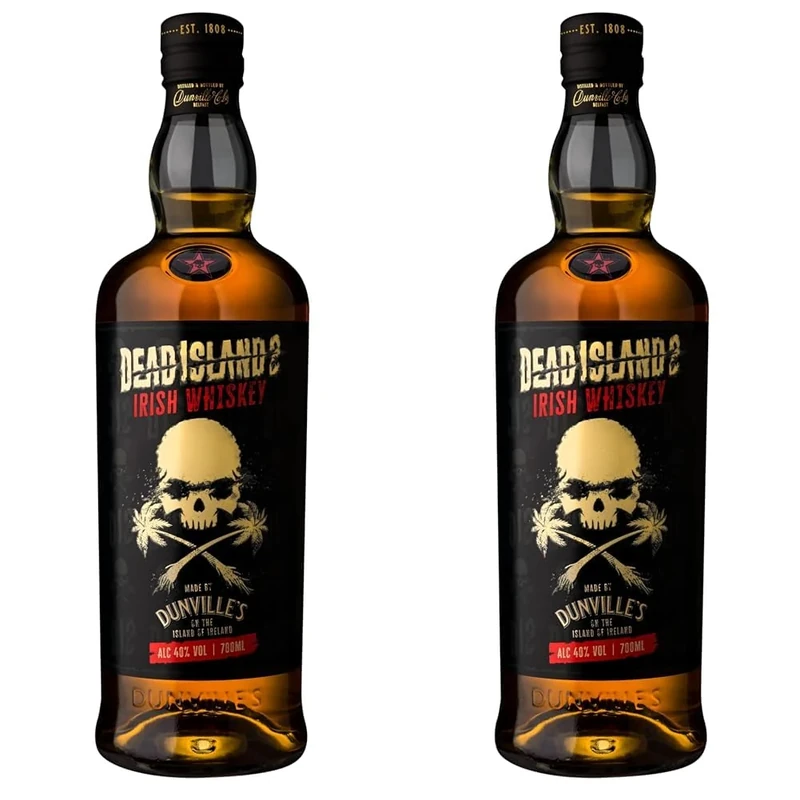 Dead Island 2 Dunville's Irish Whiskey 70cl ABV 40% (Pack of 2) - Image 1