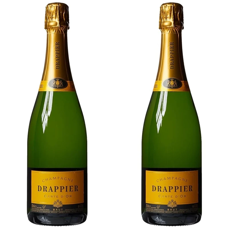 Drappier Carte D'Or Champagne Non Vintage 75 cl Kosher (Pack of 2)
