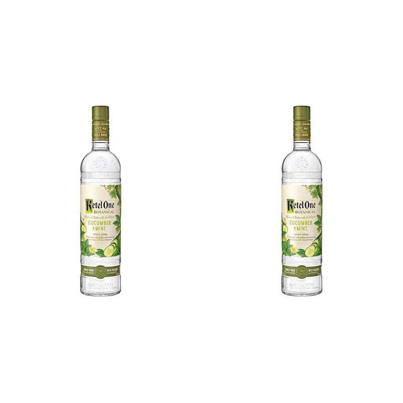 Ketel Botanicals Cucumber and Mint, 70 cl (Pack of 2)