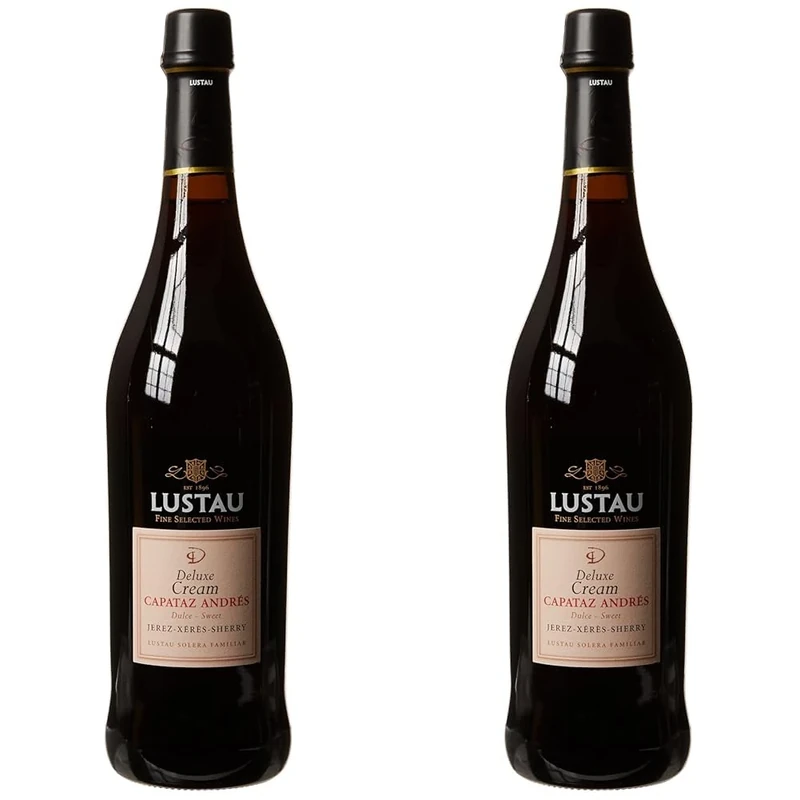 Lustau Deluxe Cream Capataz Andres Sherry, 75 cl (Pack of 2)