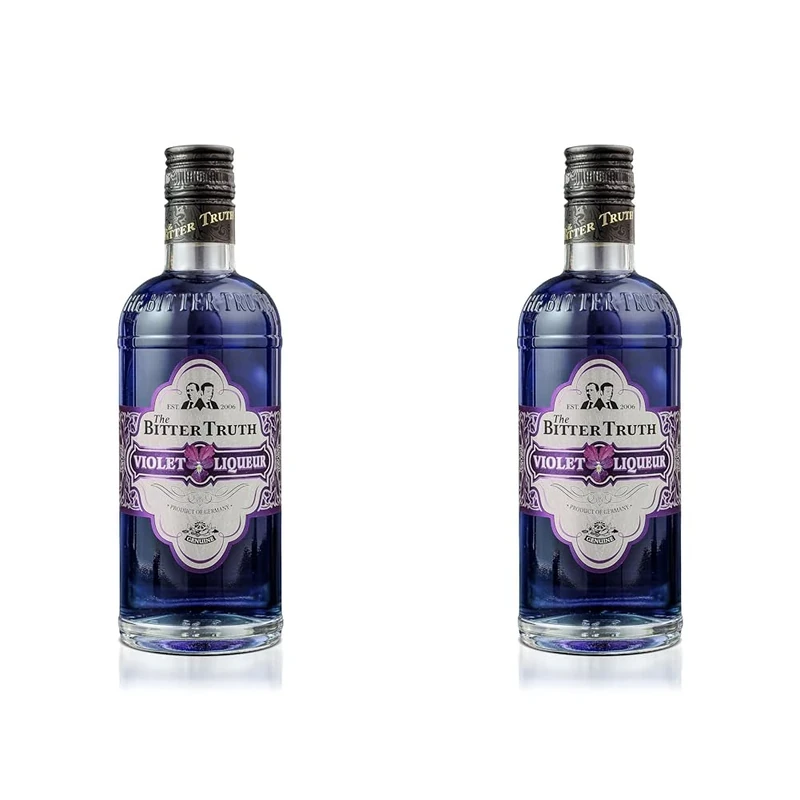 The Bitter Truth Violet Liqueur, 50 cl (Pack of 2)