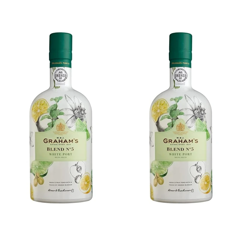 Graham's Blend No. 5 White Port, 75 cl (Pack of 2)