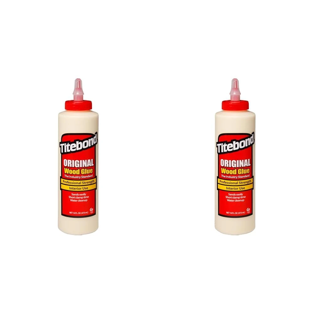 Titebond 5064 Original Wood Glue (16 fl oz) 473ml (Pack of 2)