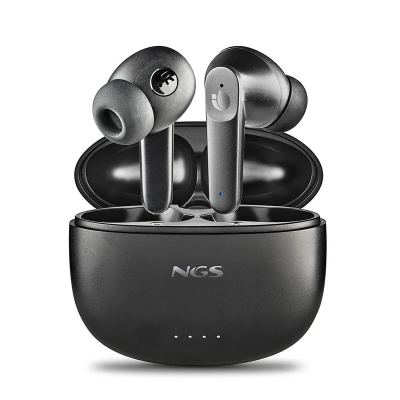 NGS Artica Hush – Wireless Headphones with ANC, ENC, 16H Autonomy, Microphone, Touch Control, Bluetooth 5.3, USB-C Charging Dock, Ergonomic Design and Adjustable Earpads