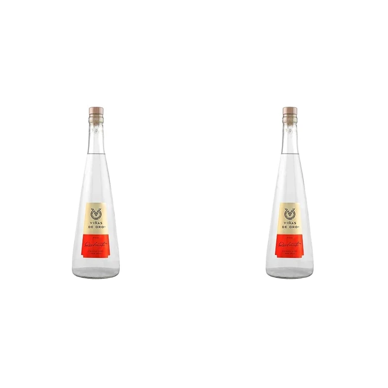 Vinas de Oro Quebranta Pisco, 70 cl (Pack of 2)