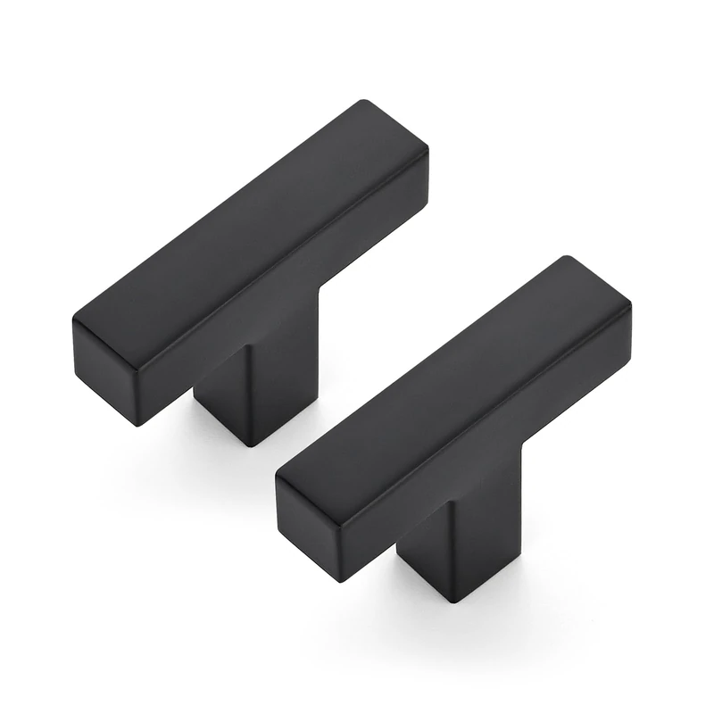 Joy Decor 40 Pack Cabinet Knobs, Black Cabinet Handles, 2 Inch Kitchen Cabinet Knobs, Single Hole Drawer Knobs for Dresser Drawers